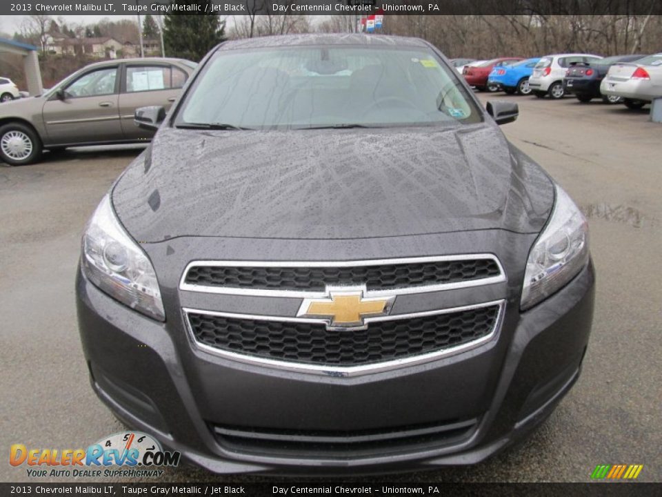 2013 Chevrolet Malibu LT Taupe Gray Metallic / Jet Black Photo #10