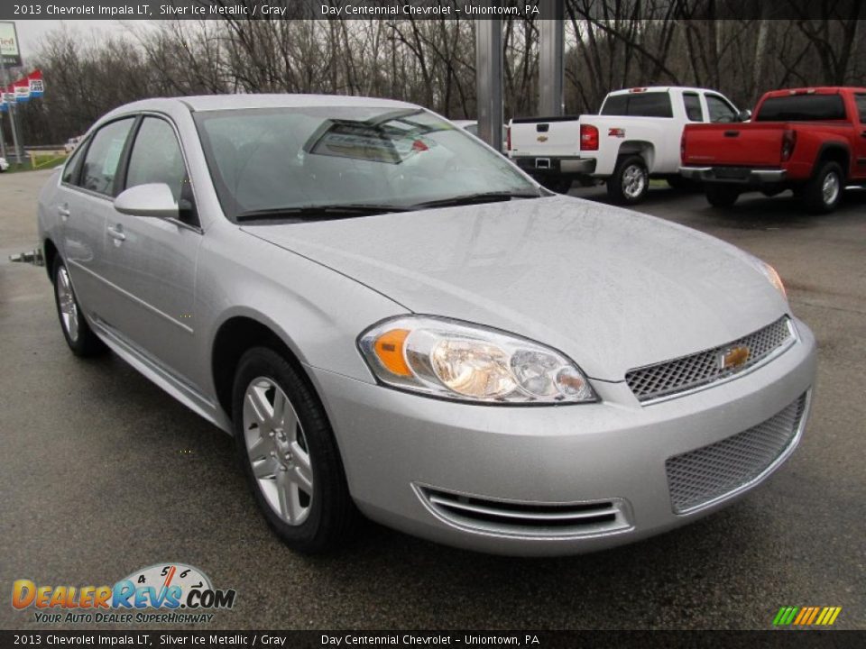 2013 Chevrolet Impala LT Silver Ice Metallic / Gray Photo #9