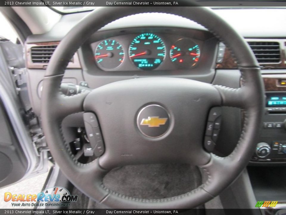 2013 Chevrolet Impala LT Silver Ice Metallic / Gray Photo #15