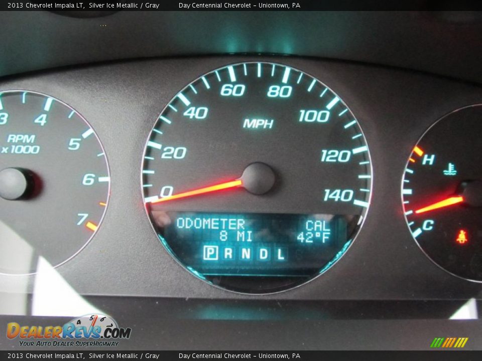 2013 Chevrolet Impala LT Silver Ice Metallic / Gray Photo #20