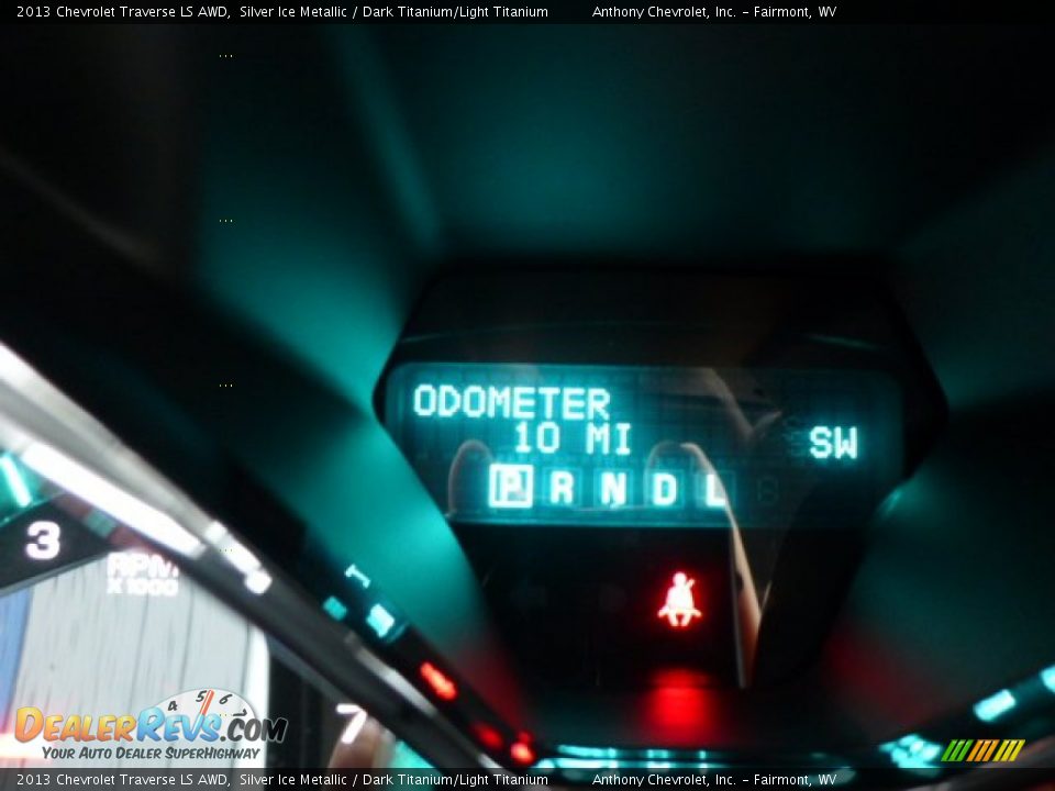 2013 Chevrolet Traverse LS AWD Silver Ice Metallic / Dark Titanium/Light Titanium Photo #19