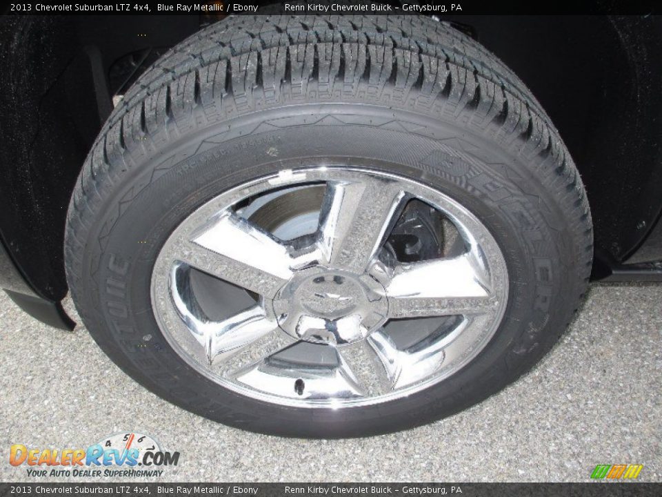 2013 Chevrolet Suburban LTZ 4x4 Blue Ray Metallic / Ebony Photo #4