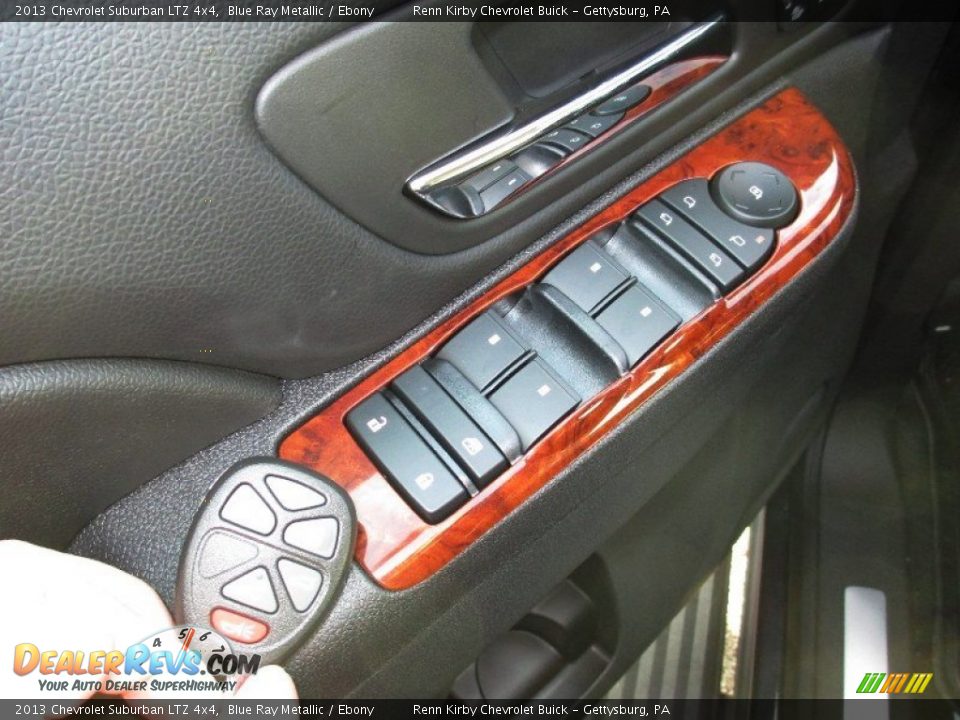 2013 Chevrolet Suburban LTZ 4x4 Blue Ray Metallic / Ebony Photo #5