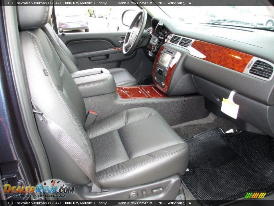 2013 Chevrolet Suburban LTZ 4x4 Blue Ray Metallic / Ebony Photo #6