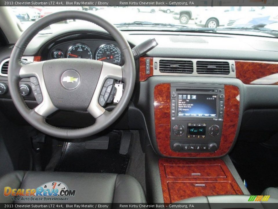 2013 Chevrolet Suburban LTZ 4x4 Blue Ray Metallic / Ebony Photo #7