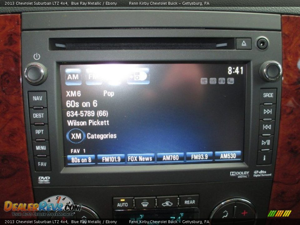 2013 Chevrolet Suburban LTZ 4x4 Blue Ray Metallic / Ebony Photo #8