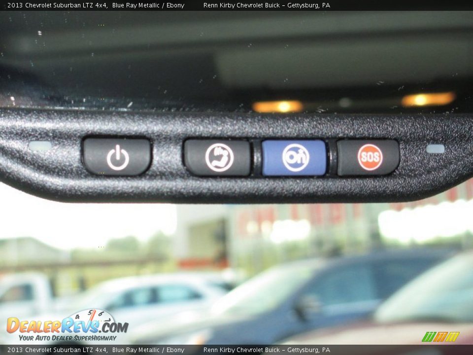 2013 Chevrolet Suburban LTZ 4x4 Blue Ray Metallic / Ebony Photo #9