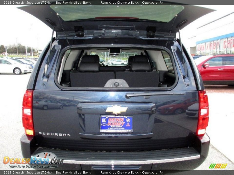 2013 Chevrolet Suburban LTZ 4x4 Blue Ray Metallic / Ebony Photo #14