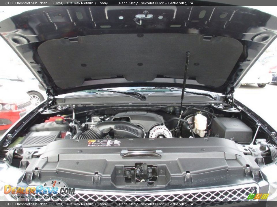 2013 Chevrolet Suburban LTZ 4x4 Blue Ray Metallic / Ebony Photo #16
