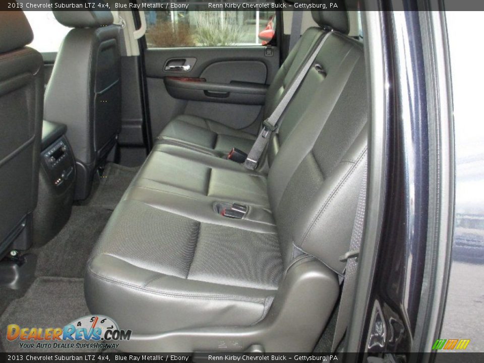 2013 Chevrolet Suburban LTZ 4x4 Blue Ray Metallic / Ebony Photo #18