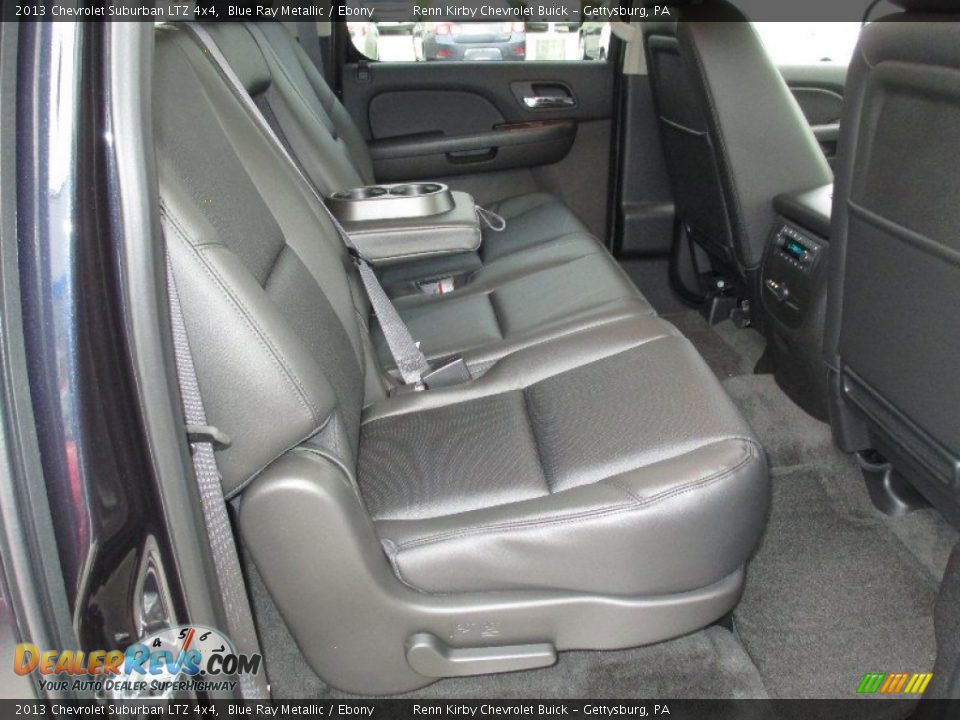 2013 Chevrolet Suburban LTZ 4x4 Blue Ray Metallic / Ebony Photo #22