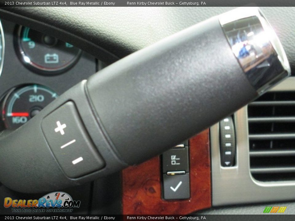 2013 Chevrolet Suburban LTZ 4x4 Blue Ray Metallic / Ebony Photo #24