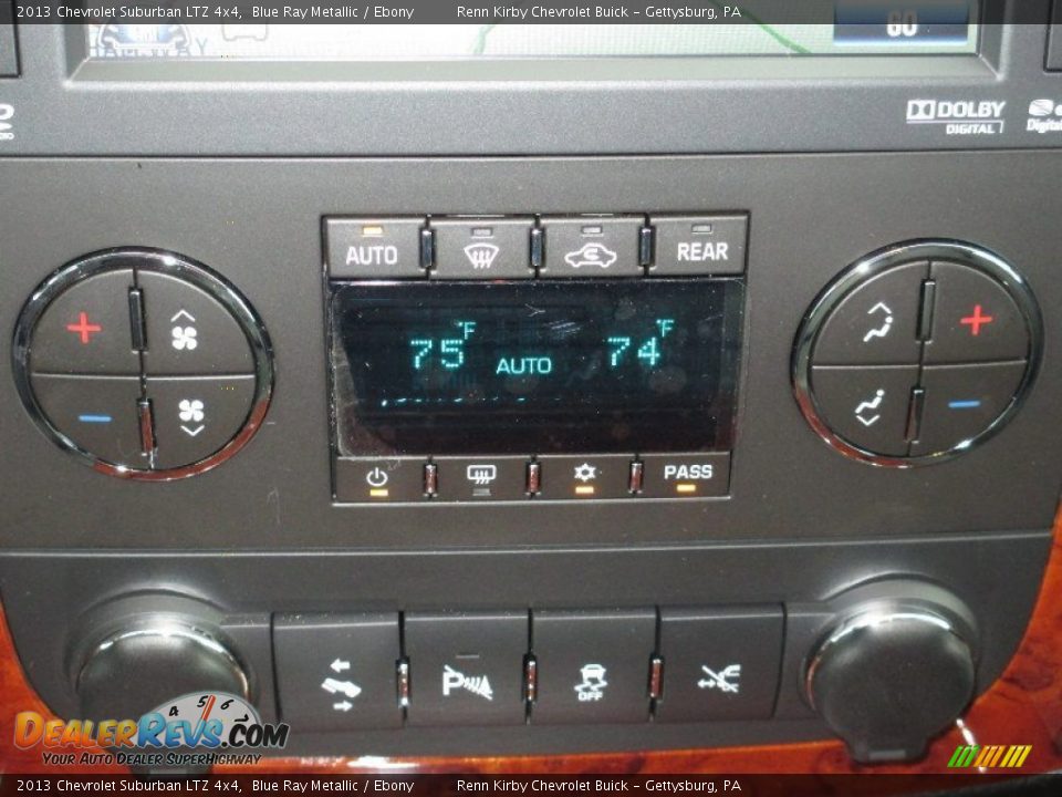 2013 Chevrolet Suburban LTZ 4x4 Blue Ray Metallic / Ebony Photo #25