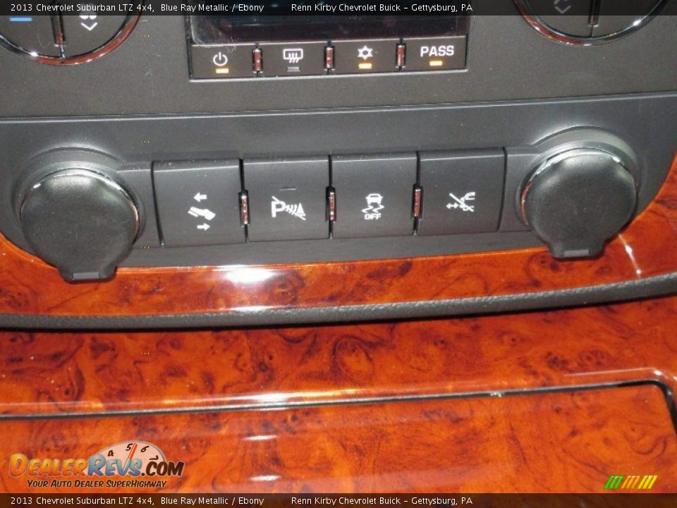 2013 Chevrolet Suburban LTZ 4x4 Blue Ray Metallic / Ebony Photo #26