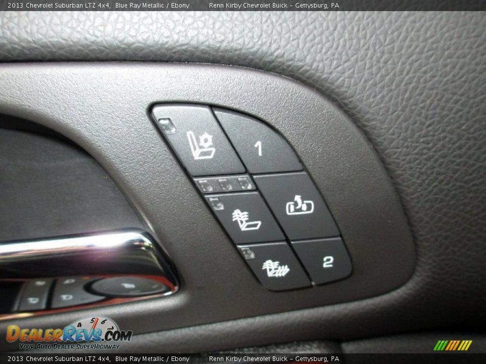 2013 Chevrolet Suburban LTZ 4x4 Blue Ray Metallic / Ebony Photo #27