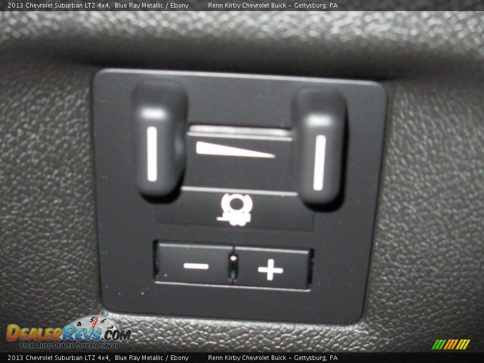 2013 Chevrolet Suburban LTZ 4x4 Blue Ray Metallic / Ebony Photo #29