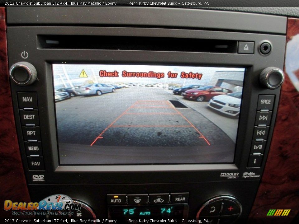 2013 Chevrolet Suburban LTZ 4x4 Blue Ray Metallic / Ebony Photo #30