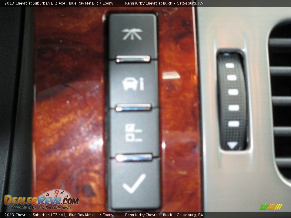 2013 Chevrolet Suburban LTZ 4x4 Blue Ray Metallic / Ebony Photo #32