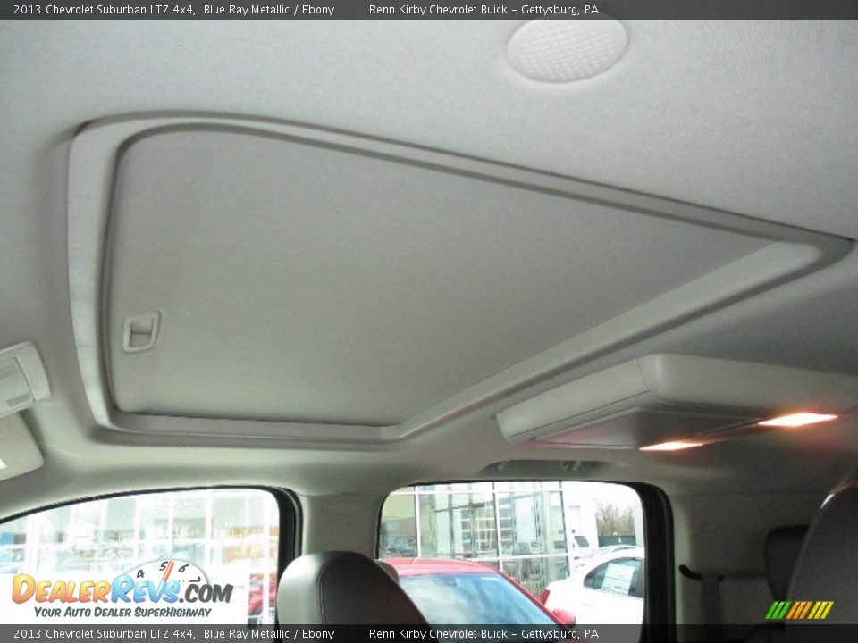 2013 Chevrolet Suburban LTZ 4x4 Blue Ray Metallic / Ebony Photo #33