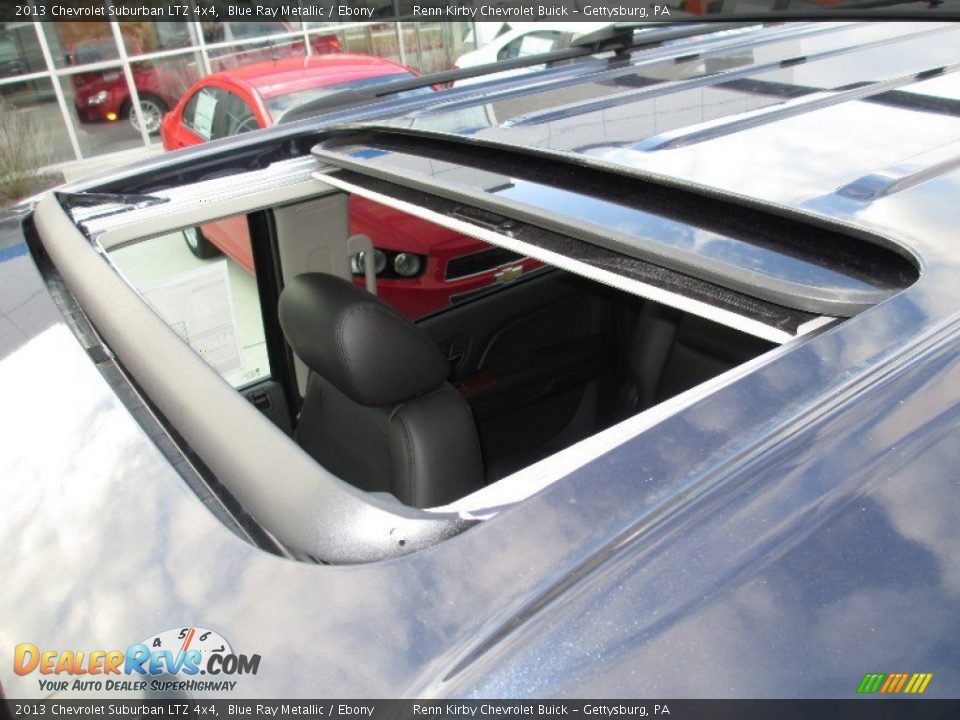 2013 Chevrolet Suburban LTZ 4x4 Blue Ray Metallic / Ebony Photo #34
