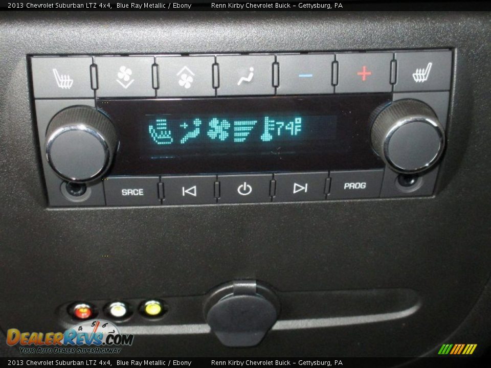 2013 Chevrolet Suburban LTZ 4x4 Blue Ray Metallic / Ebony Photo #35