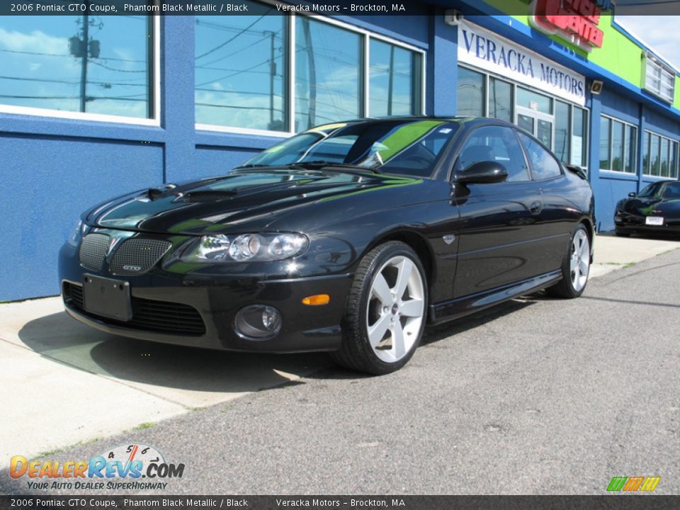 2006 Pontiac GTO Coupe Phantom Black Metallic / Black Photo #1