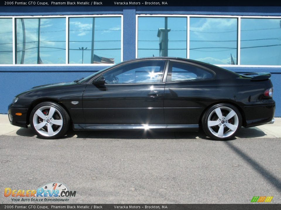 Phantom Black Metallic 2006 Pontiac GTO Coupe Photo #2