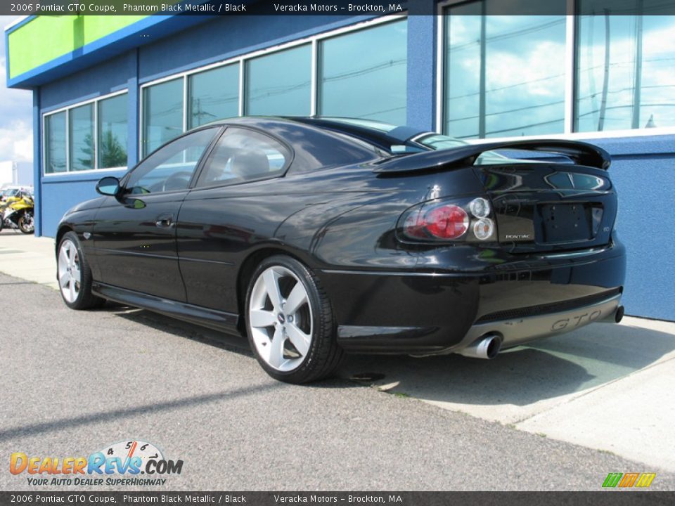 Phantom Black Metallic 2006 Pontiac GTO Coupe Photo #3
