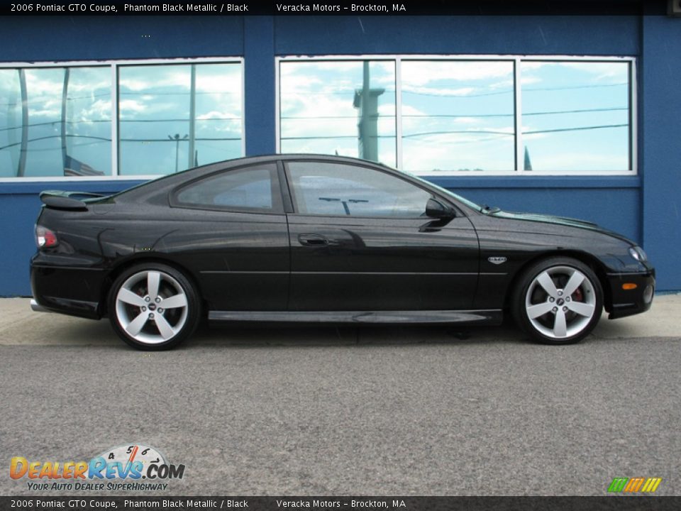2006 Pontiac GTO Coupe Phantom Black Metallic / Black Photo #7