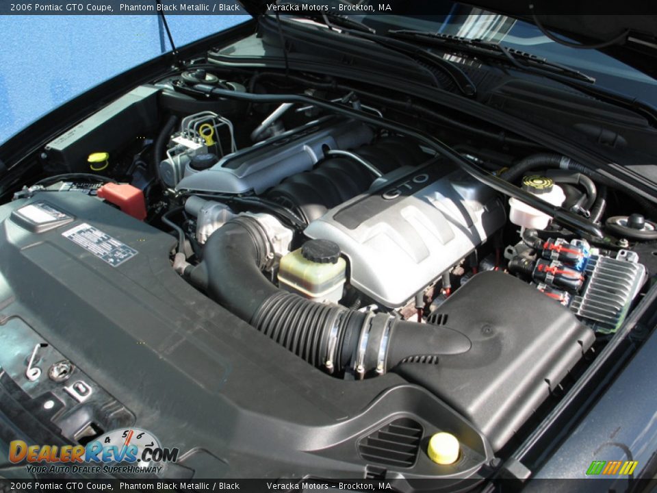 2006 Pontiac GTO Coupe 6.0 Liter OHV 16 Valve LS2 V8 Engine Photo #8