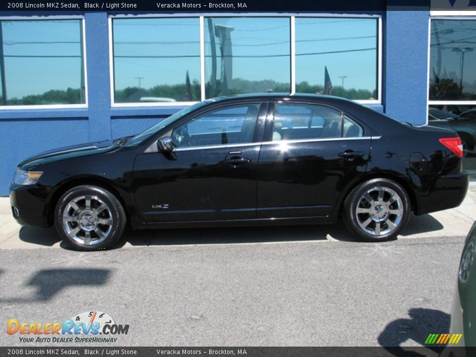 Black 2008 Lincoln MKZ Sedan Photo #2