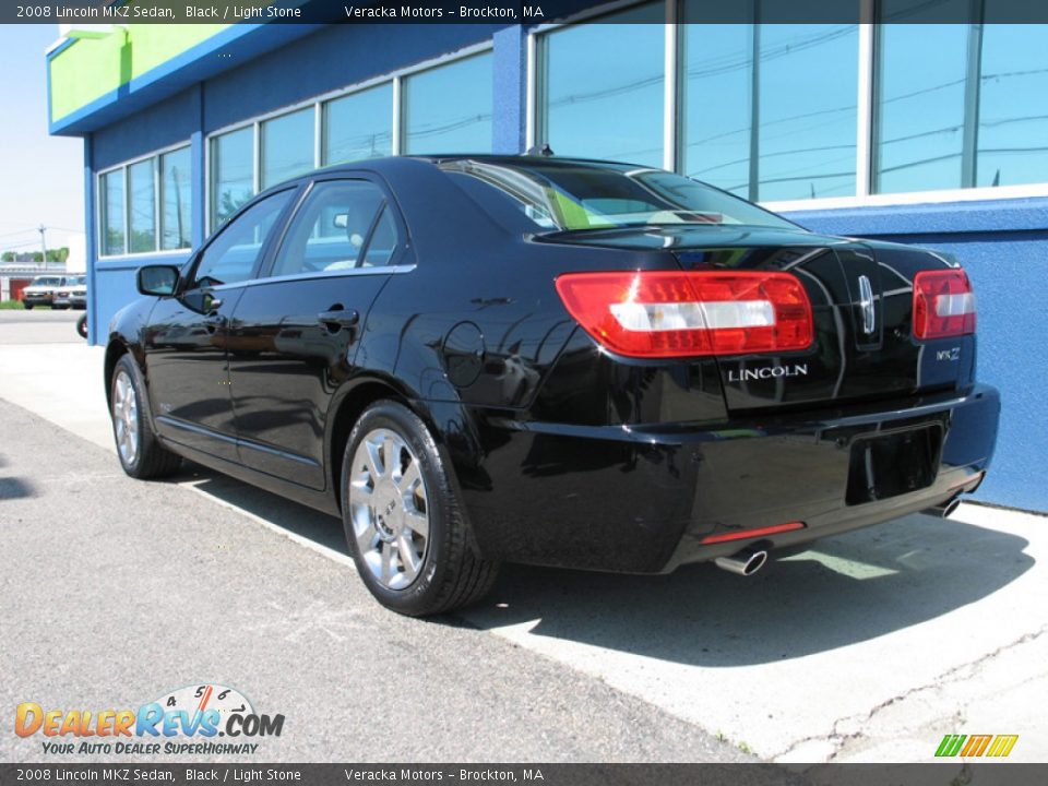 Black 2008 Lincoln MKZ Sedan Photo #3