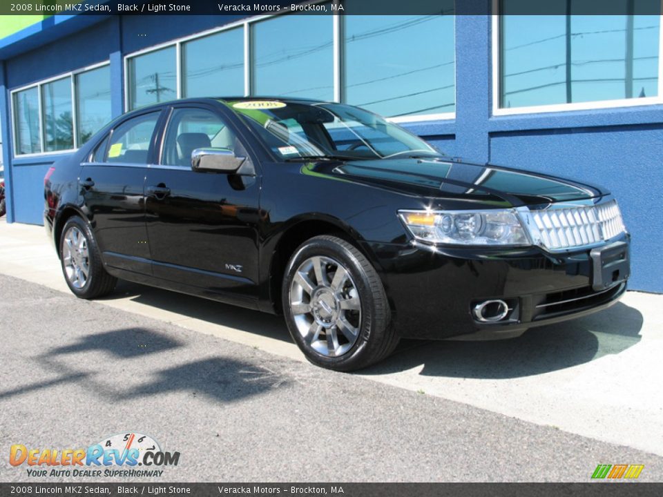Front 3/4 View of 2008 Lincoln MKZ Sedan Photo #7