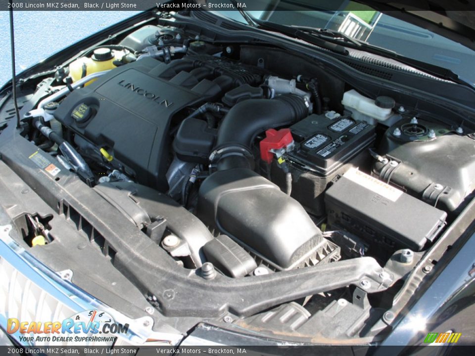 2008 Lincoln MKZ Sedan 3.5 Liter DOHC 24-Valve VVT V6 Engine Photo #11