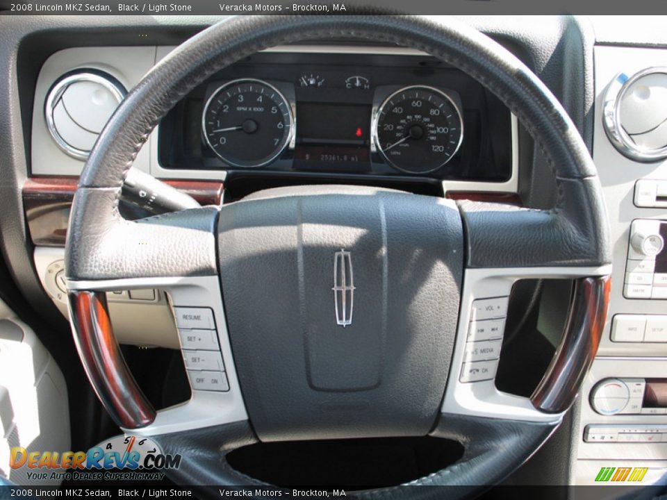 2008 Lincoln MKZ Sedan Steering Wheel Photo #21