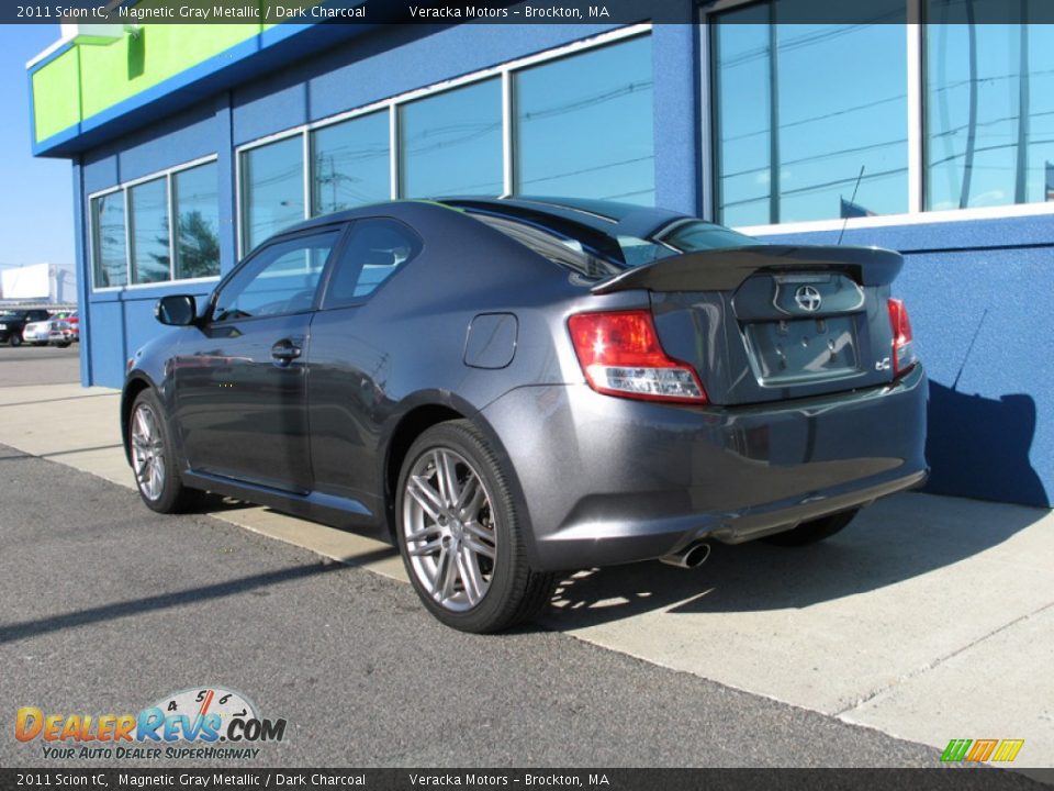 2011 Scion tC Magnetic Gray Metallic / Dark Charcoal Photo #3