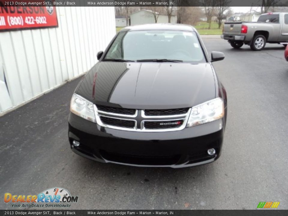 2013 Dodge Avenger SXT Black / Black Photo #2