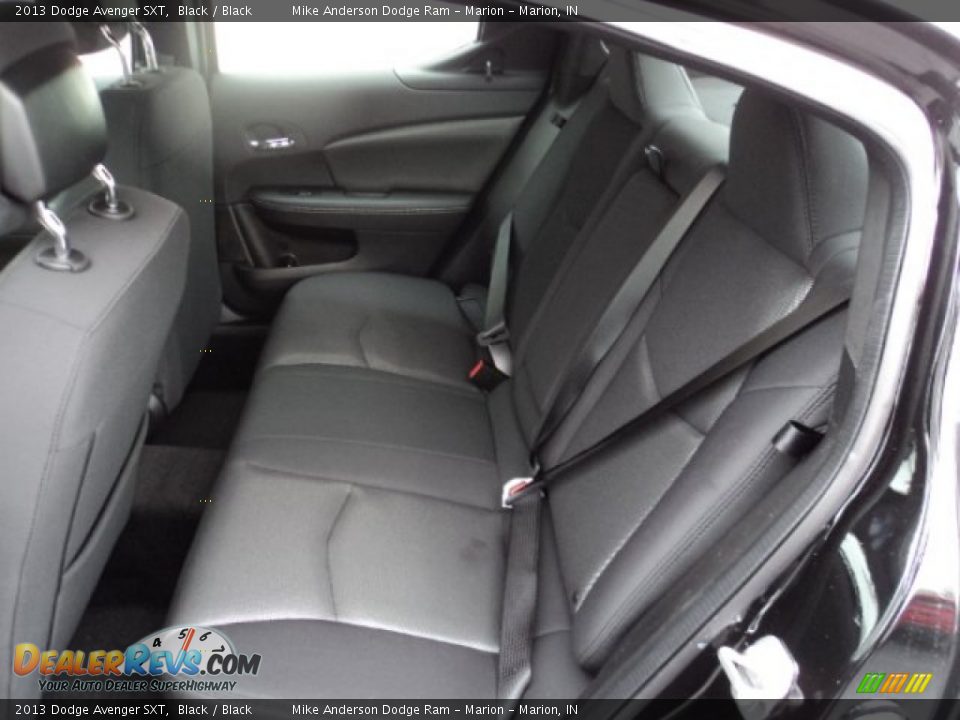 2013 Dodge Avenger SXT Black / Black Photo #6