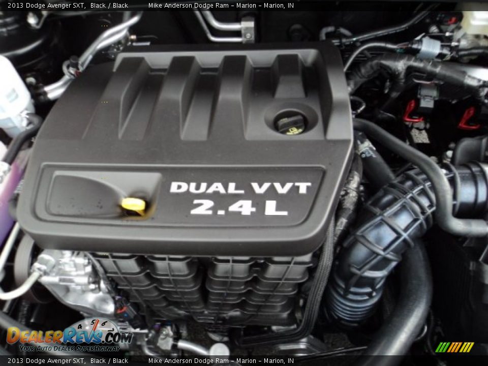 2013 Dodge Avenger SXT Black / Black Photo #9