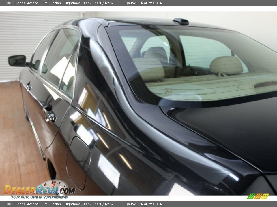 2004 Honda Accord EX V6 Sedan Nighthawk Black Pearl / Ivory Photo #9