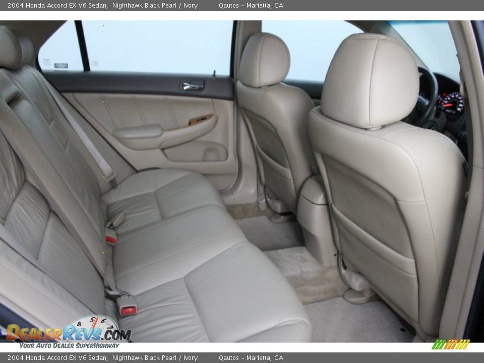 2004 Honda Accord EX V6 Sedan Nighthawk Black Pearl / Ivory Photo #19