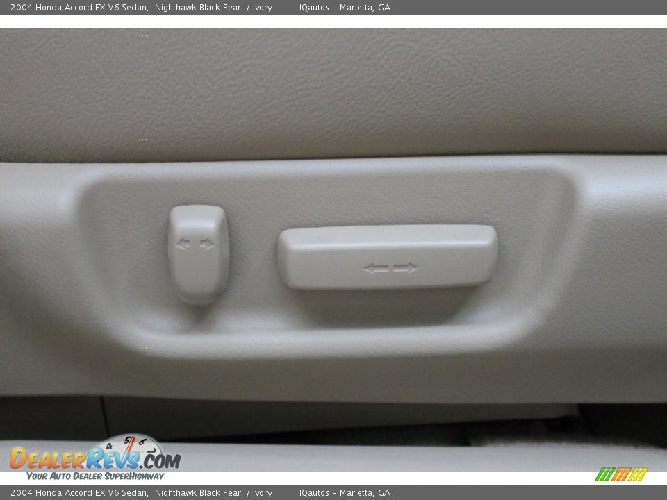 2004 Honda Accord EX V6 Sedan Nighthawk Black Pearl / Ivory Photo #20