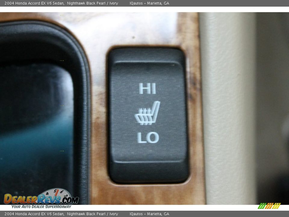 2004 Honda Accord EX V6 Sedan Nighthawk Black Pearl / Ivory Photo #31