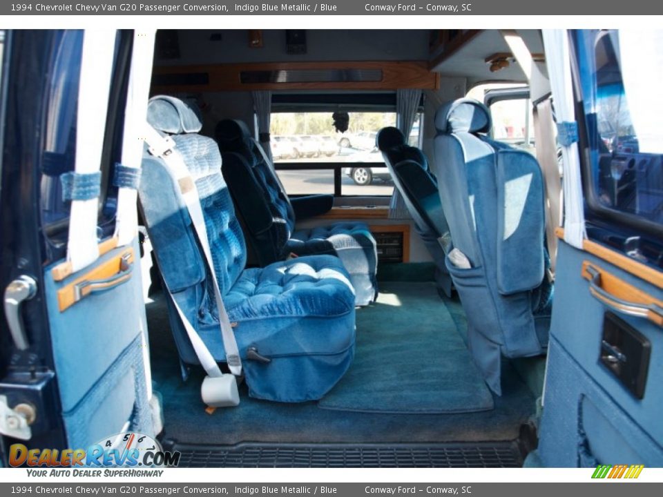 Rear Seat of 1994 Chevrolet Chevy Van G20 Passenger Conversion Photo #13