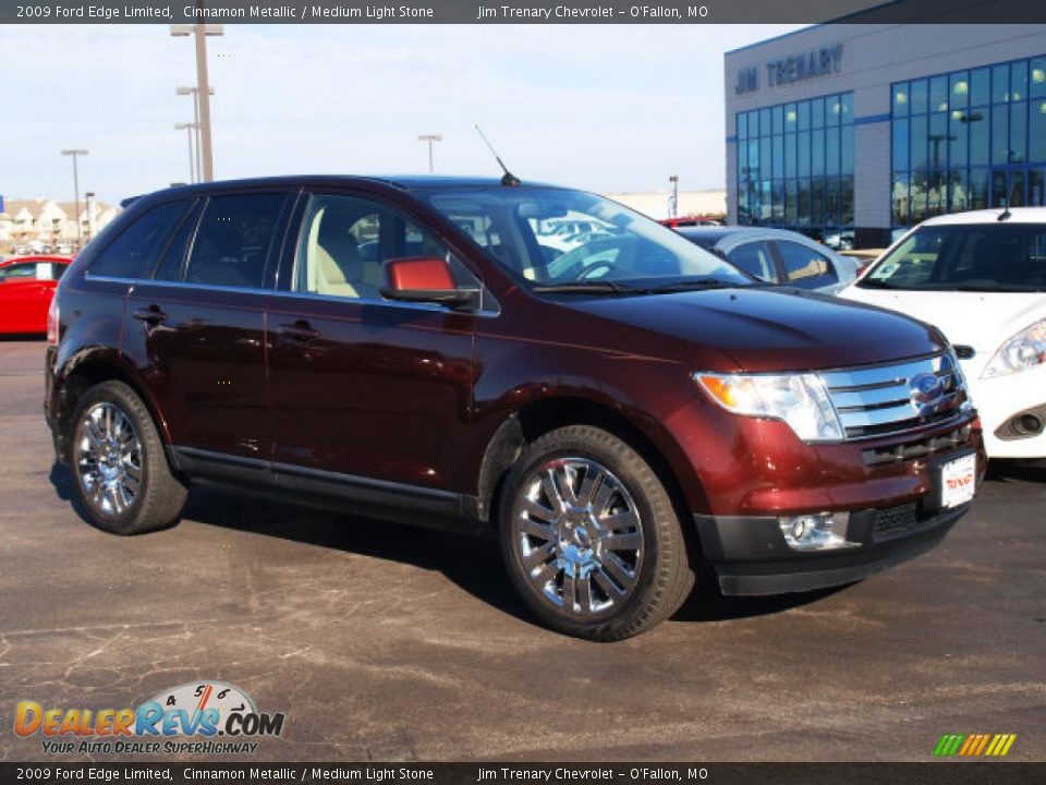 2009 Ford Edge Limited Cinnamon Metallic / Medium Light Stone Photo #2