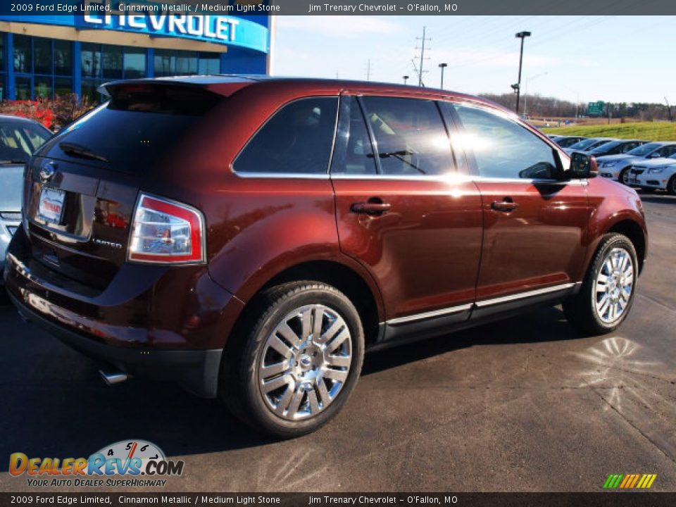 2009 Ford Edge Limited Cinnamon Metallic / Medium Light Stone Photo #3