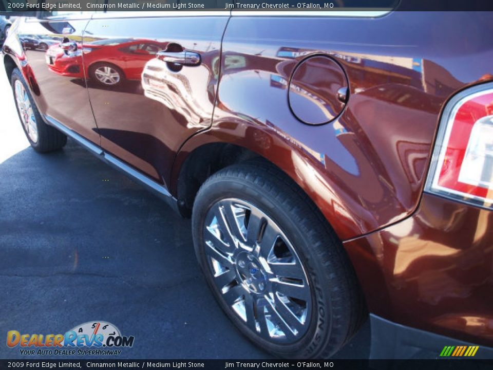 2009 Ford Edge Limited Cinnamon Metallic / Medium Light Stone Photo #4