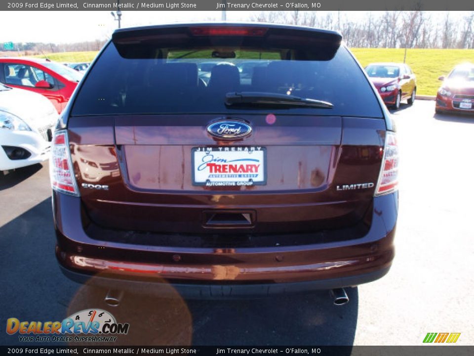 2009 Ford Edge Limited Cinnamon Metallic / Medium Light Stone Photo #6