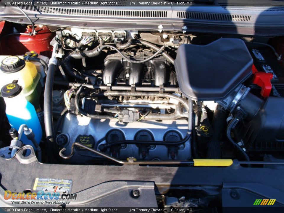2009 Ford Edge Limited Cinnamon Metallic / Medium Light Stone Photo #7