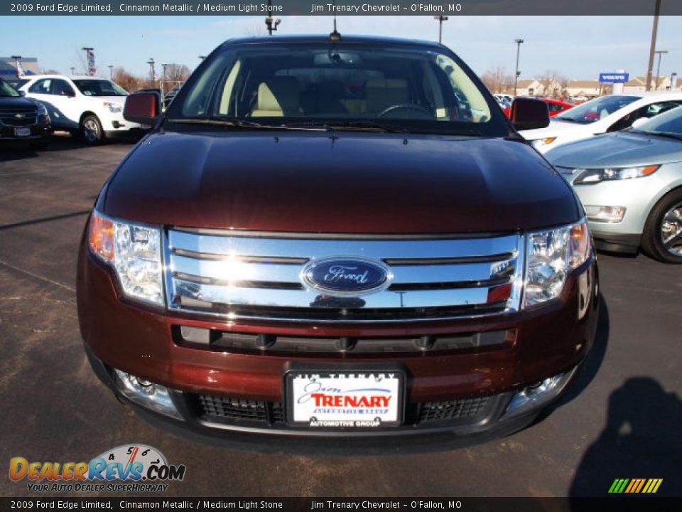 2009 Ford Edge Limited Cinnamon Metallic / Medium Light Stone Photo #8